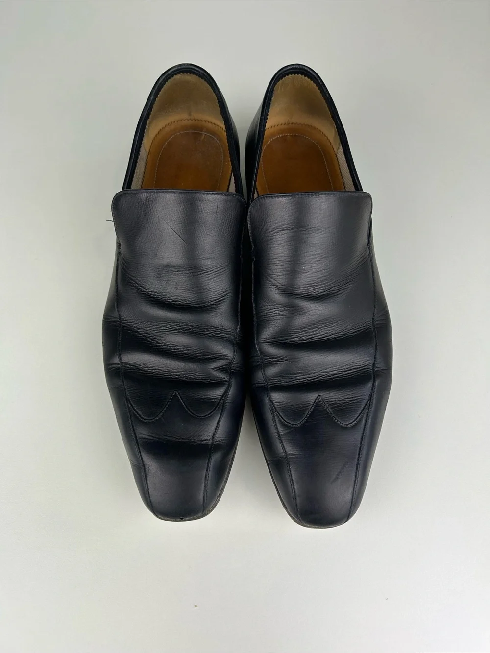 GUCCI MENS LOAFERS BLACK SIZE 10D